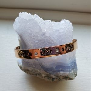 Rose gold bracelet bangle